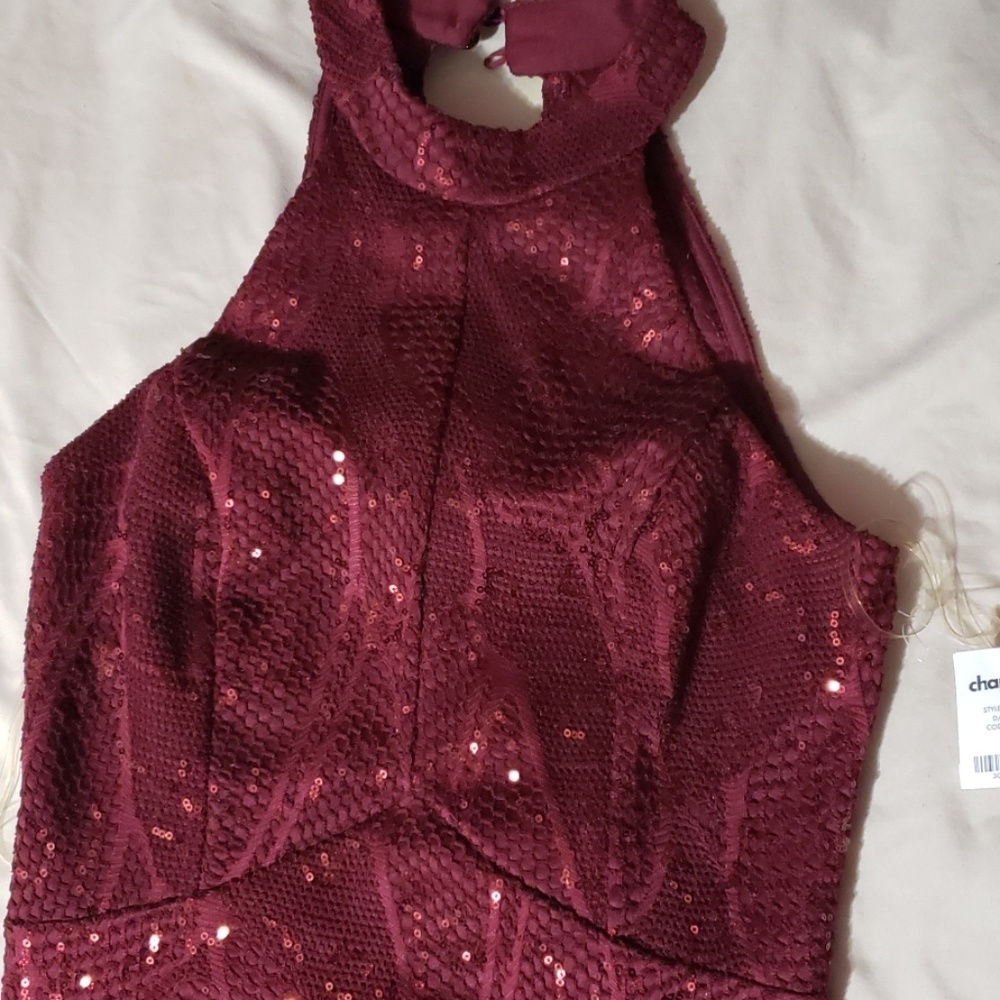 Burgundy Night Dress